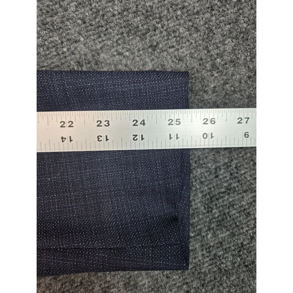 Ermenegildo Zegna Saks Fifth Avenue Blazer Mens 44 Blue Napoli Jacket Wool Silk